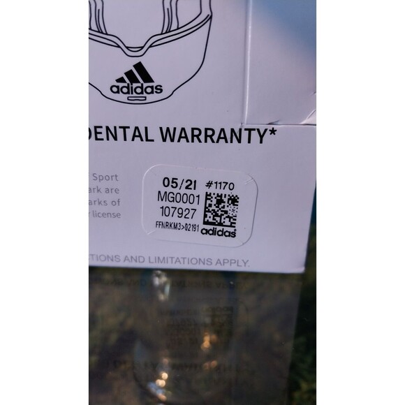 Adidas Sleek Ultimate Comfort Protective Red Mouth Guard One Size Fits All - Picture 7 of 7